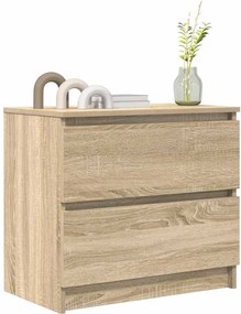vidaXL Έπιπλο Τηλεόρασης Sonoma Δρυς 60x35x54 εκ. Επεξ. Ξύλο