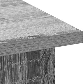 vidaXL Βάση τηλεόρασης Γκρίζο Σονομα 96 x 35 x 33,5 εκ