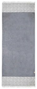 Πετσέτα Θαλάσσης Art Grey White Fabric Θαλάσσης 80x160cm 100% Βαμβάκι