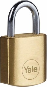 Κλείδωμα πλήκτρων Yale Χάλυβας Ορθογώνιο Χρυσό (4 Μονάδες)