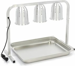 Heating Lamp - 3 Lamps - incl 3 Lamps and 1 x 2/1 GN Container