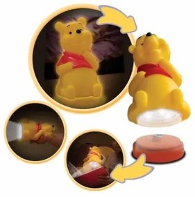 Φωτάκι Νυκτός με Φακό 2 σε 1 Winnie Pooh LED 65102 Ango Dalber-65102-Πορτοκαλί 65102