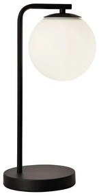 Επιτραπέζιο Φωτιστικό Danae 4219301 Black Viokef Metal, Glass