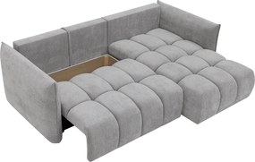 Γωνιακός Καναπές Marsala-Αριστερή-Γκρι Ανοιχτό