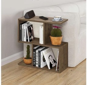 Βοηθητικό τραπεζάκι Homemania Megapap ανοιχτό καρυδί 60x20x60εκ. GP037-0018,8-GP037-0018,8-Καφέ GP037-0018,8