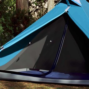 vidaXL Κρεμαστή Σκηνή Tipi 1 Ατόμου Αδιάβροχη Μπλε