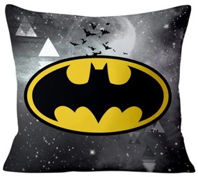 Beauty Home Μαξιλάρι με γέμιση Art 6184 Batman 40x40 Γκρι