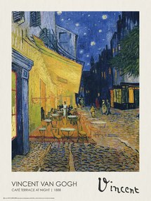 Αφίσα Cafe Terrace at Night, Vincent van Gogh