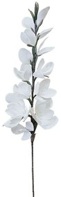 Τεχνητό Λουλούδι Γλαδιόλα 00-00-6073-3 126cm White Marhome Foam