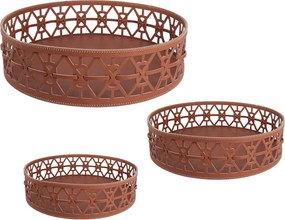 ΚΑΛΑΘΙ ΣΤΡΟΓΓ. ΣΕΤ/3 ΣΥΝΘ. ΔΕΡΜΑ ΚΑΦΕ 37X10-31X8-27X8CM