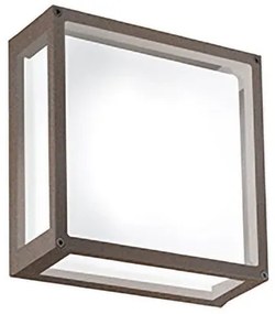Απλίκα Φωτιστικό Τοίχου LED 20W IP54 3000K Home Zafferano-LD0251R3-Καφέ LD0251R3