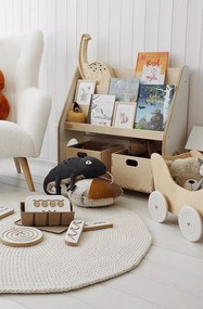 Βιβλιοθήκη Montessori με 2 Κουτιά Αποθήκευσης BabyWood