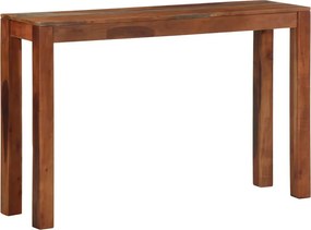 vidaXL Τραπέζι κονσόλας 120x30x76 cm μασίφ ξύλο ακακίας