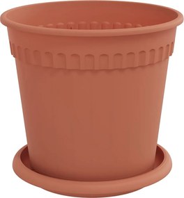 vidaXL Γλάστρες φυτών 24 pcs Κεραμιδί Ø 17 x 14 εκ Πλαστικό