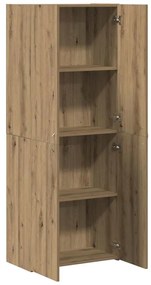 vidaXL Γραφείο Ντουλάπι με ράφι 2 pcs artisan δρυς 60 x 32 x 153