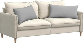 vidaXL Μαξιλάρι Καναπέ 2 pcs Σκίουρος Γκρί 80 x 40 cm ύφασμα