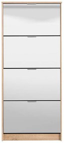Παπουτσοθήκη Hugo 24 με Καθρέπτη Sonoma 67x28x155 εκ. 67x28x155 εκ.