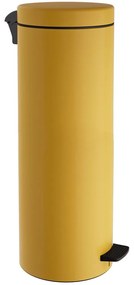 Κάδος Απορριμμάτων Soft Close 2565-603 Φ25x65cm 30lt Matt Yellow Pam&amp;Co Stainless Steel