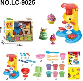 Σετ κατασκευής παγωτού DIY με πλαστελίνη - LC-9025 - 917312