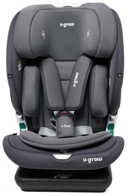 U-Grow UG-VTN40GR Goldfix Plus Καθισματάκι Αυτοκινήτου High-back Booster i-Size με Isofix Grey