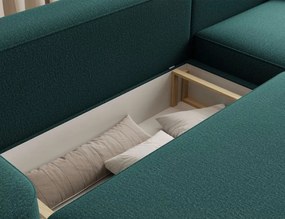 Γωνιακός καναπές Luxora-Prasino-Δεξιά