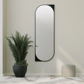 Stewehome Καθρέφτης με μαύρο πλαίσιο 52x152x152 cm