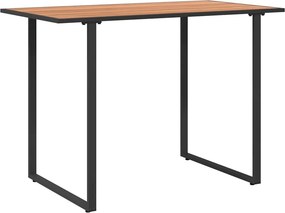 vidaXL Εξωτερική Καρέκλα Χάλυβα 2 pcs Taupe Ατσάλι
