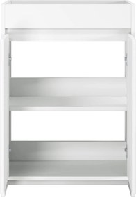 vidaXL Ντουλάπι Κάτω από τον Νιπτήρα Λευκό 56 x 37,5 x 81 εκ