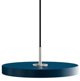 Κρεμαστό Φωτιστικό Οροφής LED 14W Ασημί Φινίρισμα Asteria Mini Umage-2209C4174-Πετρόλ/Τιρκουάζ 2209C4174
