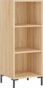 vidaXL Ντουλάπι Sonoma Δρυς 34,5x32,5x90 εκ. από Επεξεργασμένο Ξύλο