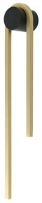 Απλίκα Τοίχου LED Dimmable Zambelis 23107 Gold Matt