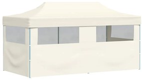 vidaXL Τέντα Εκδηλώσεων Pop-up Πτυσσόμενη Κρεμ 3 x 6 μ.