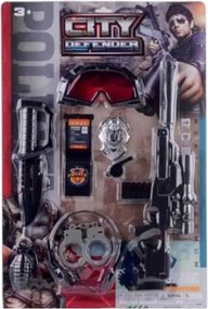 Σετ αστυνομικού με όπλο &amp; αξεσουάρ - 633 - 917274