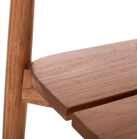 Πολυθρόνα Τραπεζαρίας ADONIS Ξύλο Teak Φυσικό 53x54x73Yεκ. 53x54x73 εκ.