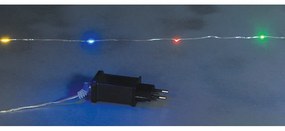 Lianos Σειρά 200 Mini LED Πολύχρωμα 20m IP20 Σταθερό Με Ασημί Σύρμα 60203
