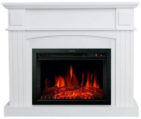 Ηλεκτρικό Τζάκι Επιδαπέδιο 2000W Επένδυση Ξύλου Soprano De Lux Hitense-SOPRANO DE LUX-Μαύρο-Λευκό SOPRANO DE LUX