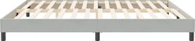 vidaXL Box Spring Κρεβάτι χωρίς στρώμα 200x220 cm Βελούδινο