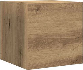 vidaXL Σετ επίπλου τηλεόρασης 8 pcs Artisan Oak Επεξεργασμένο ξύλο