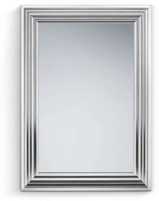 Καθρέπτης Τοίχου Silke 1720106 55x70cm Chrome Mirrors & More Plastic, Glass