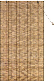 vidaXL Ρόλερ (στόρι) Καφέ 120 x 220 cm Καλάμι
