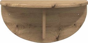 vidaXL Ράφι Τοίχου Επιτοίχιο Artisan Oak 48 x 24 x 24 εκ