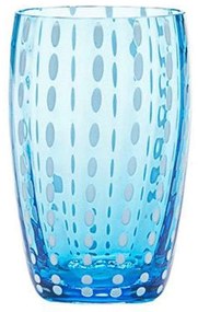 Ποτήρι Νερού Perle PR00103 320ml Marine Zafferano Glass