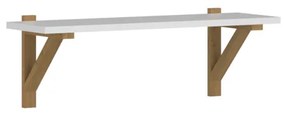Ράφι Κρεμαστό Neptune Λευκό-Σονόμα 67x21x22.5cm