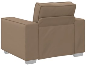vidaXL Καρέκλα Sofa  καφέ 59 εκ σε ψεύτικο δέρμα