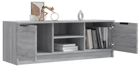 vidaXL Έπιπλο Τηλεόρασης Γκρι Sonoma 102x35x36,5εκ. Επεξεργασμένο Ξύλο