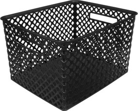 Καλάθι Αποθήκευσης (30.5x37x22) F-V Folk Black 138802A