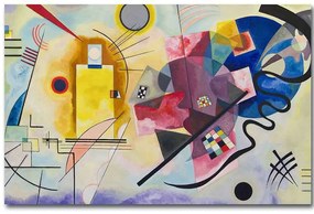 Πίνακας Καμβάς 249CVT1508 70x45cm Multi Wallity Οριζόντιοι Wood, Canvas