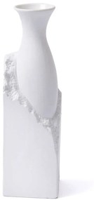 Βάζο 742TMA4884 10x10x35cm White Aberto Design Ceramic