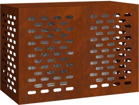 vidaXL Κάλυμμα κλιματιστικού Σκ rusty 100 x 50 x 70 cm