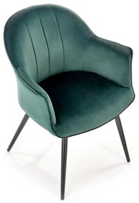 K468 chair dark green DIOMMI V-CH-K/468-KR-C.ZIELONY